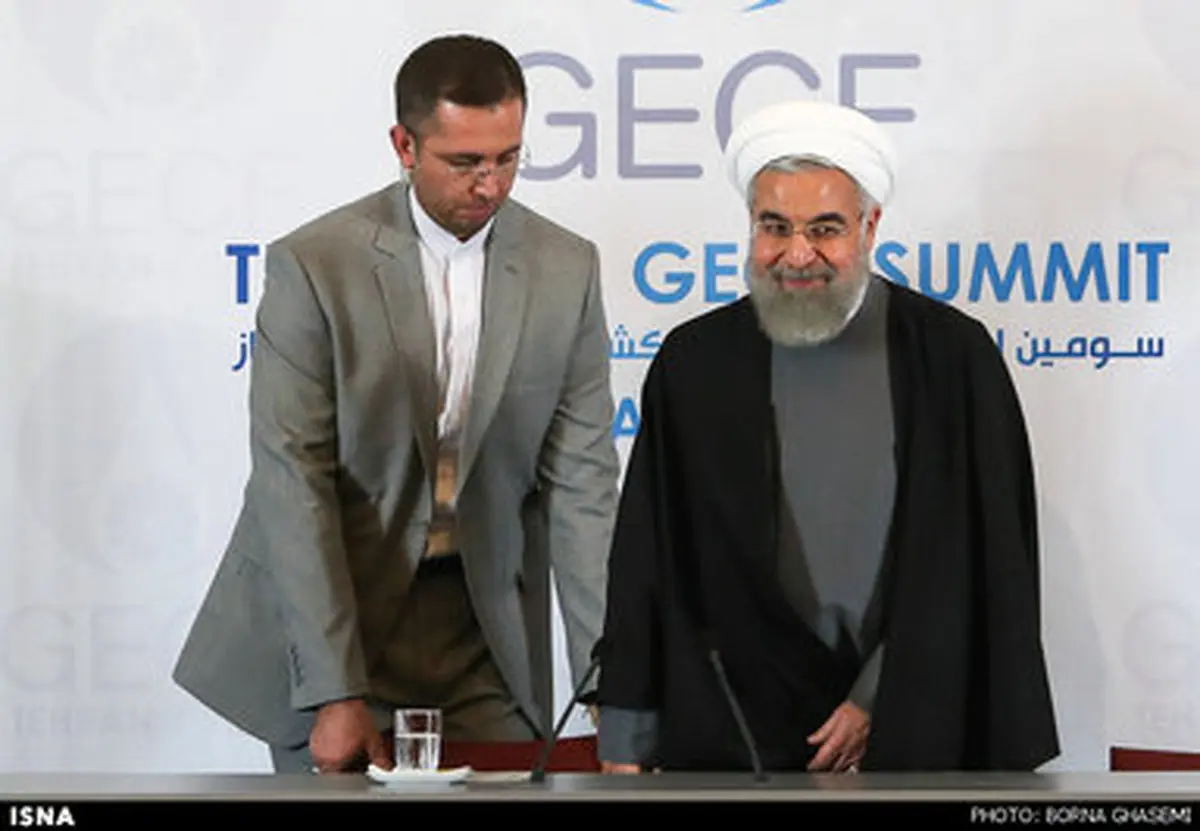 حواشی نشست خبری روحانی و وزیر نفت/تصاویر