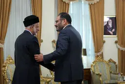 تصاویر / دیدار وزیر خارجه عمان و دبیر شورایعالی امنیت ملی