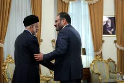 تصاویر / دیدار وزیر خارجه عمان و دبیر شورایعالی امنیت ملی