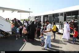 افتتاح پرواز مستقیم مشهد - دبی/تصاویر