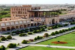 نمایی زیبا از "عالی قاپو"/عکس