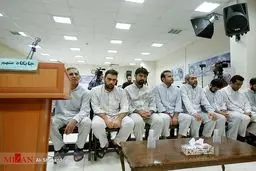 اولین جلسه دادگاه "سلطان سکه" / تصاویر