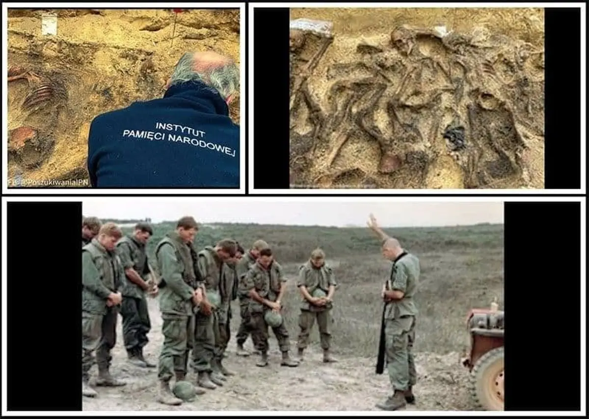 عکسی عجیب از گورجمعی تازه کشف شده در پایتخت لهستان