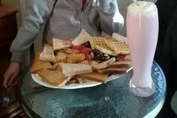 سنگین ترین صبحانه دنیا /عکس