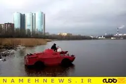 مسافرکشی با خودرو زرهی!+تصاویر