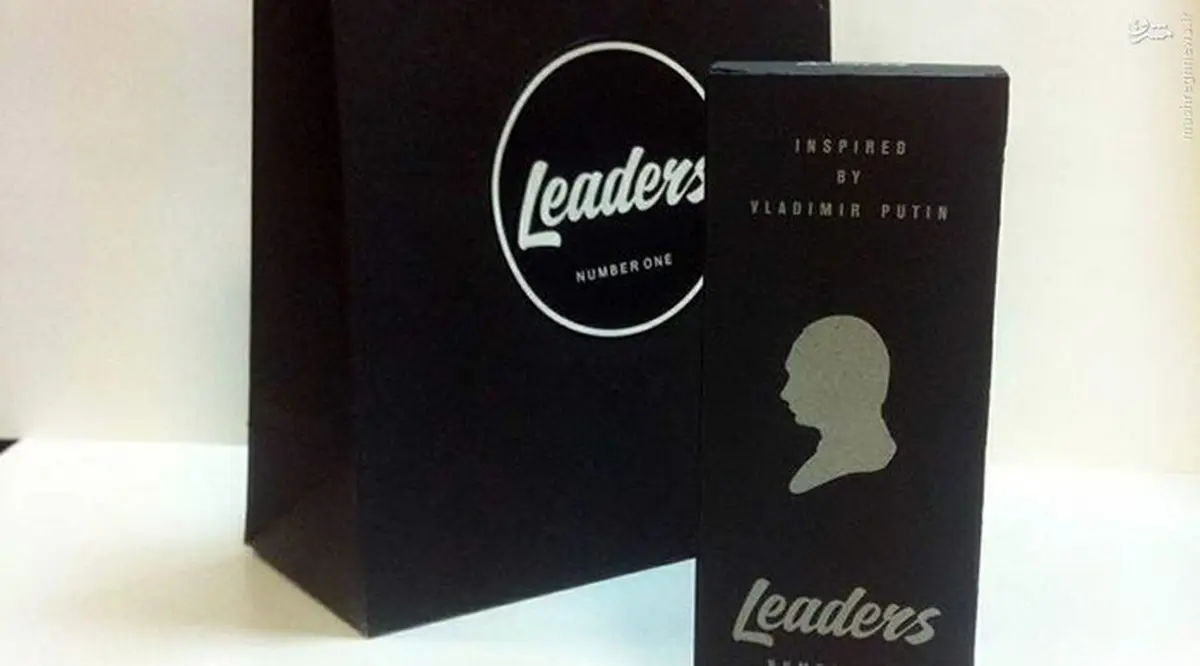 عطر ولادیمیر پوتین در فروشگاه‌های مسکو +تصاویر