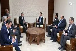 دیدار نماینده رهبری با بشار اسد در سوریه/عکس