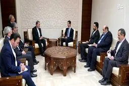 دیدار نماینده رهبری با بشار اسد در سوریه/عکس