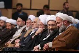 دیدار رییس قوه قضاییه با روحانیان استان مازندران/تصاویر