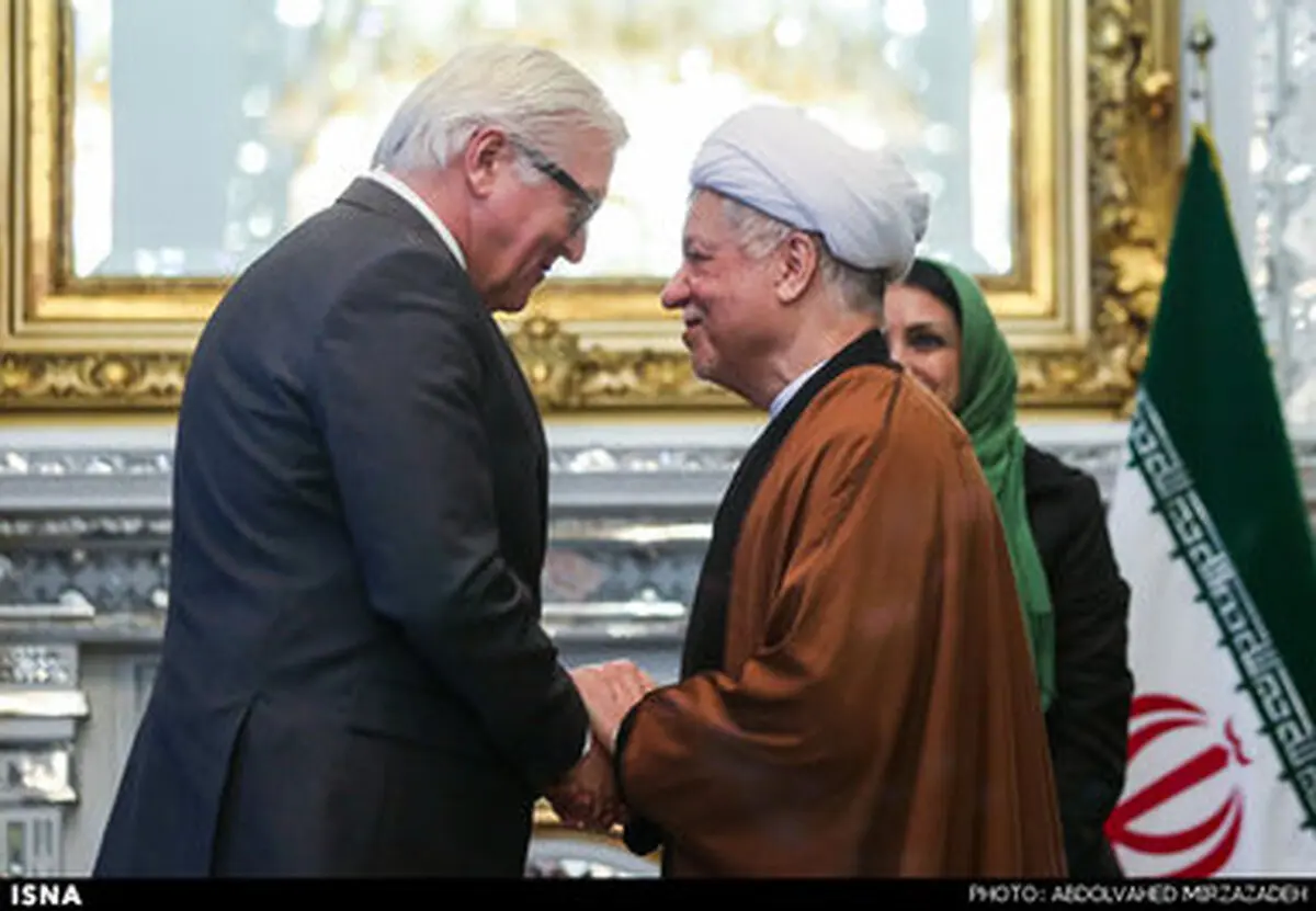 دیدار وزیر خارجه آلمان با آیت‌الله هاشمی رفسنجانی/تصاویر