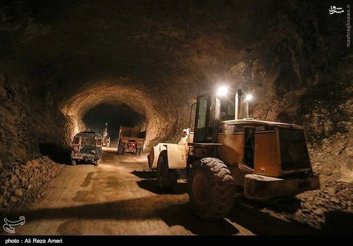 عکس/ مراحل پایانی بزرگترین تونل جنوب کشور