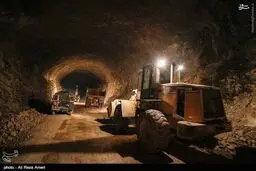 عکس/ مراحل پایانی بزرگترین تونل جنوب کشور
