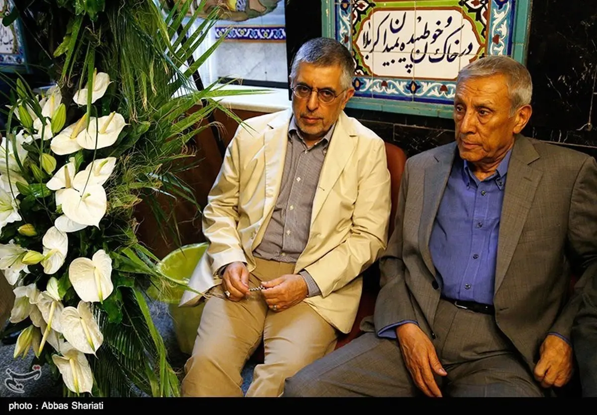 کرباسچی در مراسم ختم پدر همسر یونسی/عکس