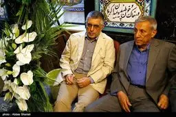 کرباسچی در مراسم ختم پدر همسر یونسی/عکس