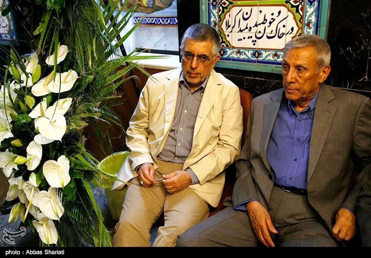 کرباسچی در مراسم ختم پدر همسر یونسی/عکس