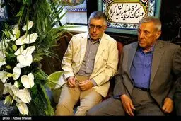 کرباسچی در مراسم ختم پدر همسر یونسی/عکس