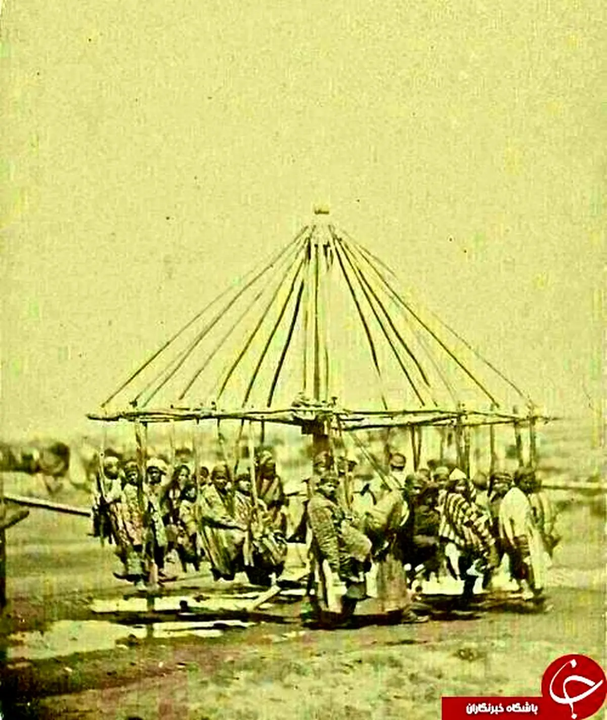 شهربازی در زمان قاجار + عکس