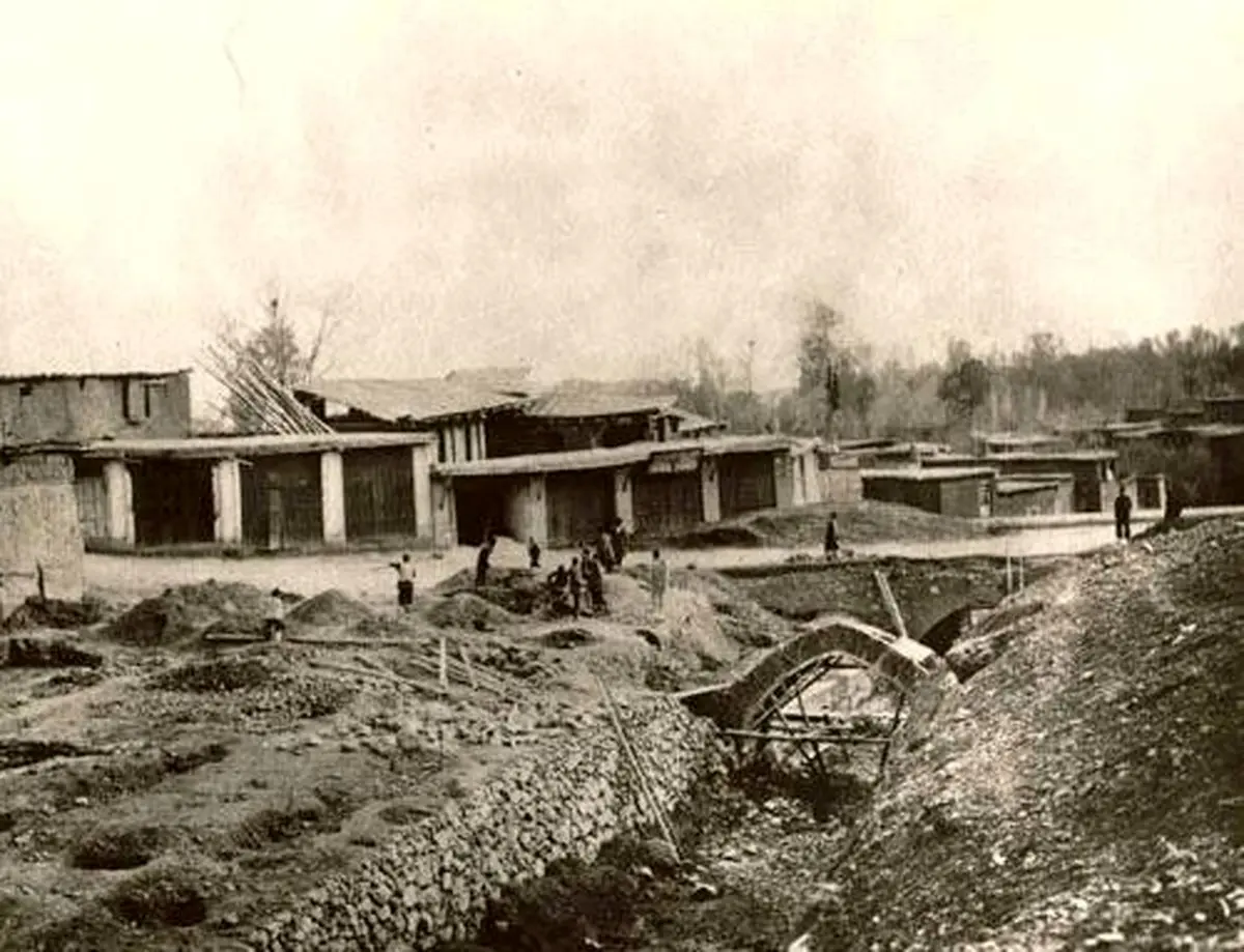 عکس/ پل تجریش تهران سال ۱۳۰۰