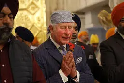 عکس / شاهزاده چارلز در سفر سلطنتی خود به کشور هند