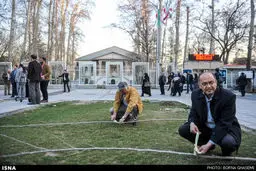 حاشیه‌های تصویری مراسم خانه سینما به مناسبت روز درختکاری با حضور ابتکار، رامبد جوان، برومند و ...