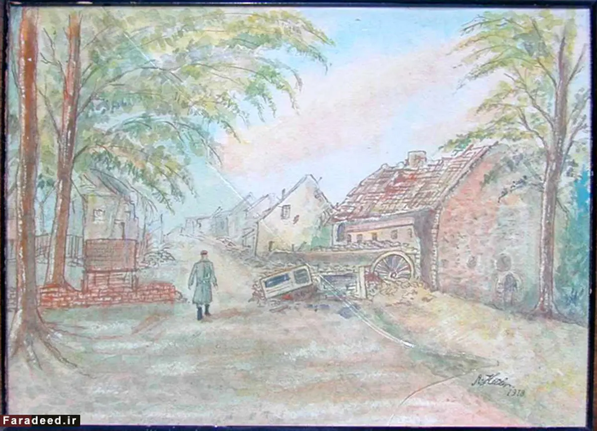 نقاشی‌های آدلف هیتلر/تصاویر