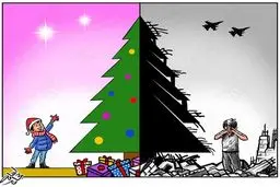 کاریکاتور/ کریسمس متفاوت امسال!