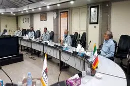 جلسه کمیته پیشگیری از شیوع کرونا در گروه فولاد خوزستان برگزار شد