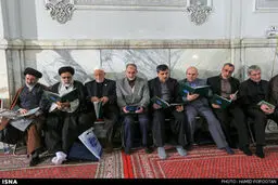 مراسم چهلمین روز درگذشت جان‌باختگان منا/تصاویر