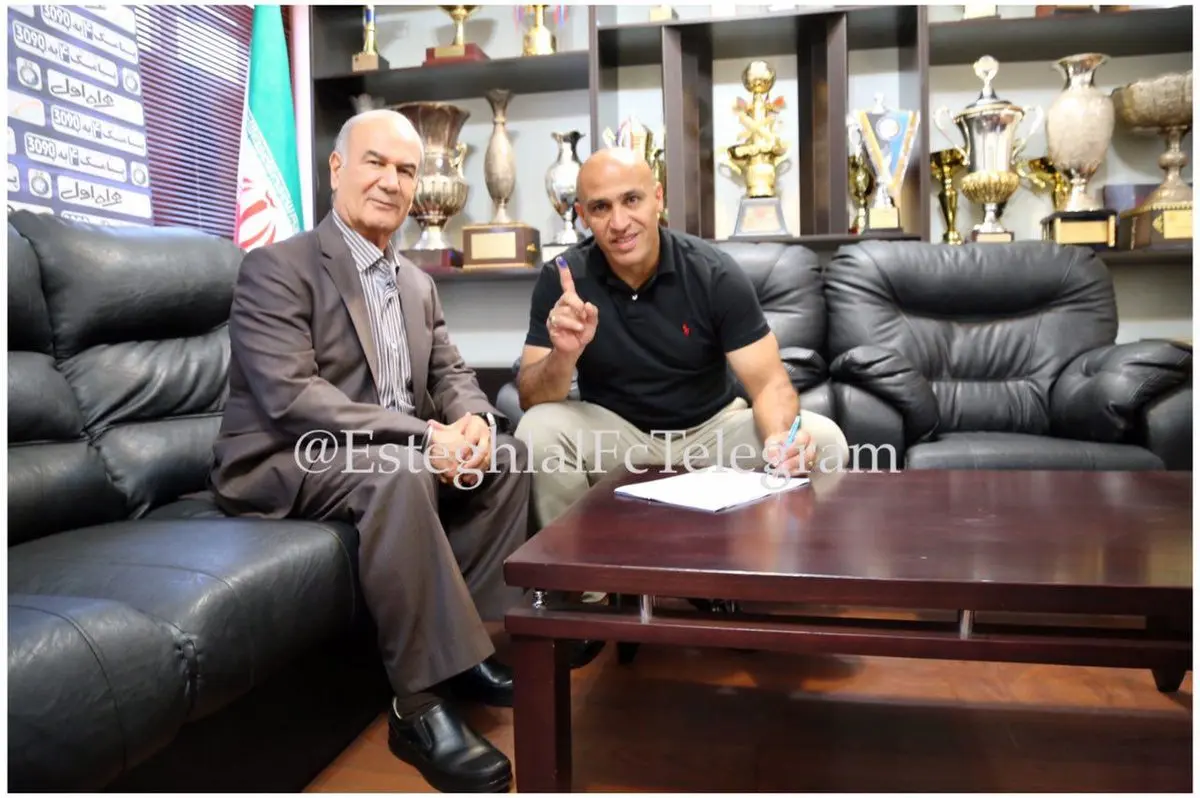 منصوریان رسماً سرمربی استقلال شد + عکس