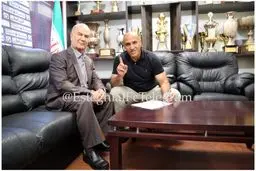 منصوریان رسماً سرمربی استقلال شد + عکس