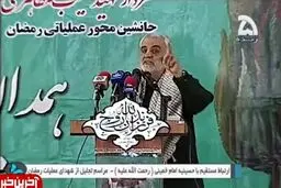 سردار سلیمانی خطاب به آمریکا: طرف حساب شما من هستم