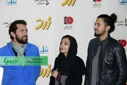 حاشیه های تصویری حضور بهرام رادان و ساره بیات در یک اکران سینمایی