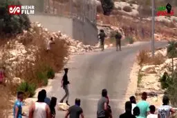 فرار سربازان اسرائیلی از دست فلسطینی‌ها