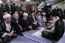 عکس/ تصویری جالب از دیدار مسئولان نظام با رهبر انقلاب