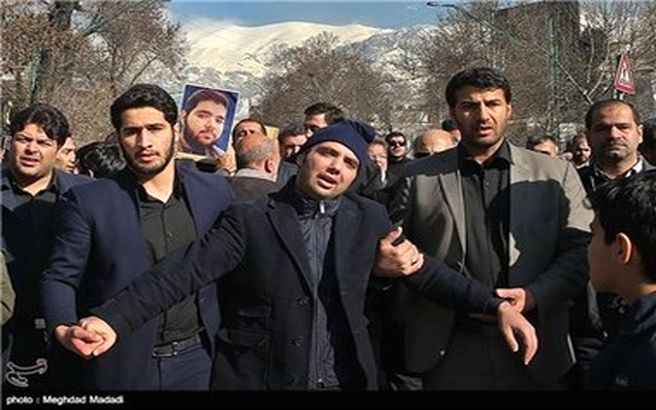 تصاویر تشییع پیکر فرزند علی فلاحیان