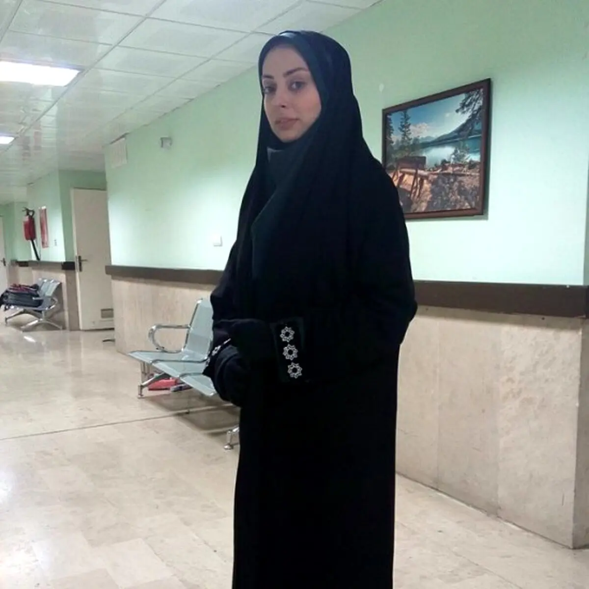 عکس/ نفیسه روشن در نقش يك پليس