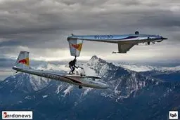 عکس/ حرکت خارق العاده در آسمان