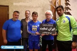 ابراز همدردی استقلالی‌ها با زلزه‌زدگان کرمانشاه/عکس