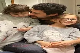 پدر و دختری شاهرخ استخری با نبات و پناه + عکس