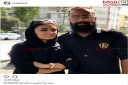 تیپ عزاداری لیندا کیانی/ عکس