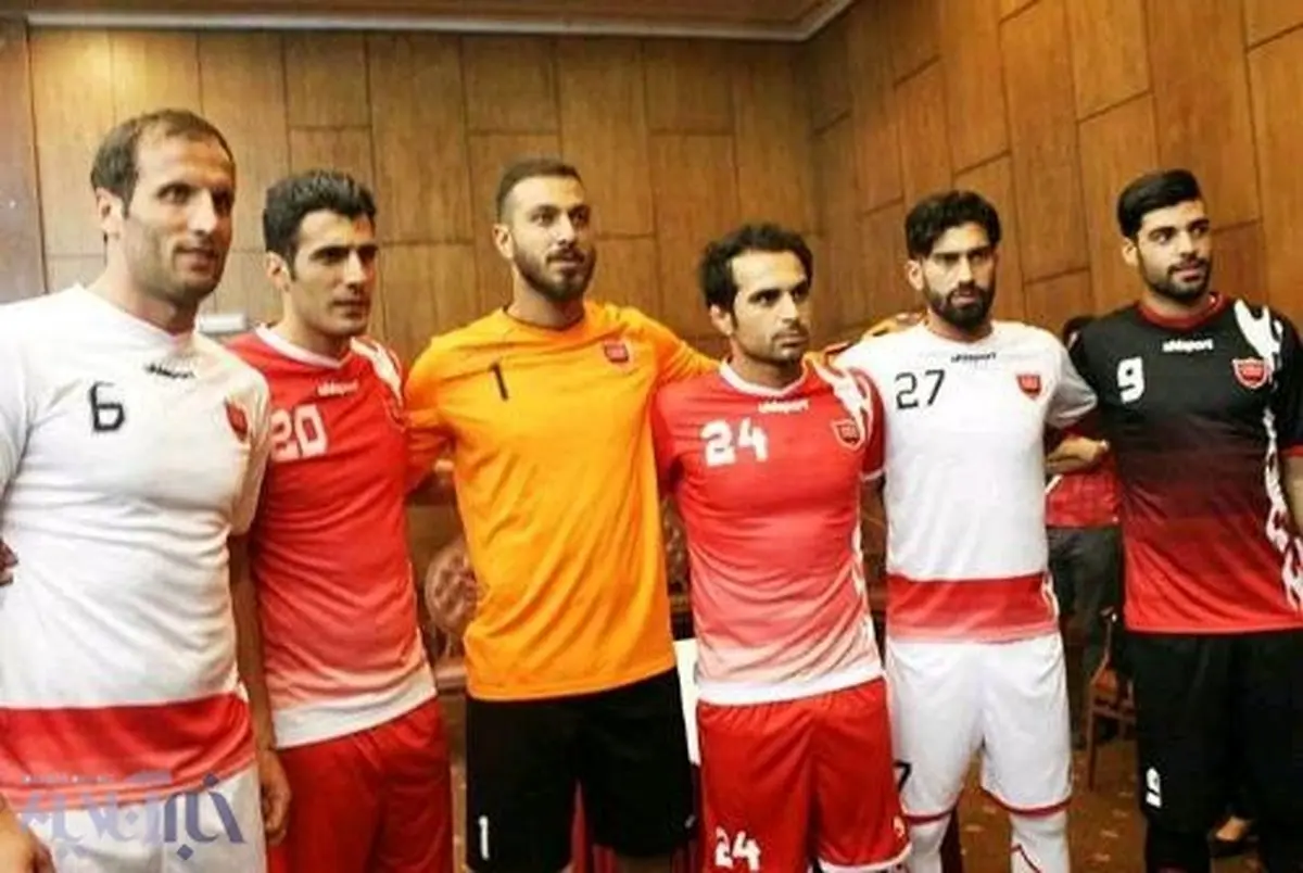 پیراهن های جدید پرسپولیس رونمایی شد
