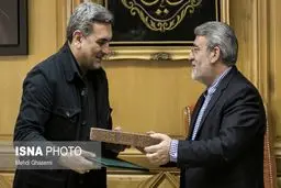اعطای حکم شهردار تهران توسط وزیر کشور / تصاویر