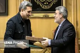 اعطای حکم شهردار تهران توسط وزیر کشور / تصاویر