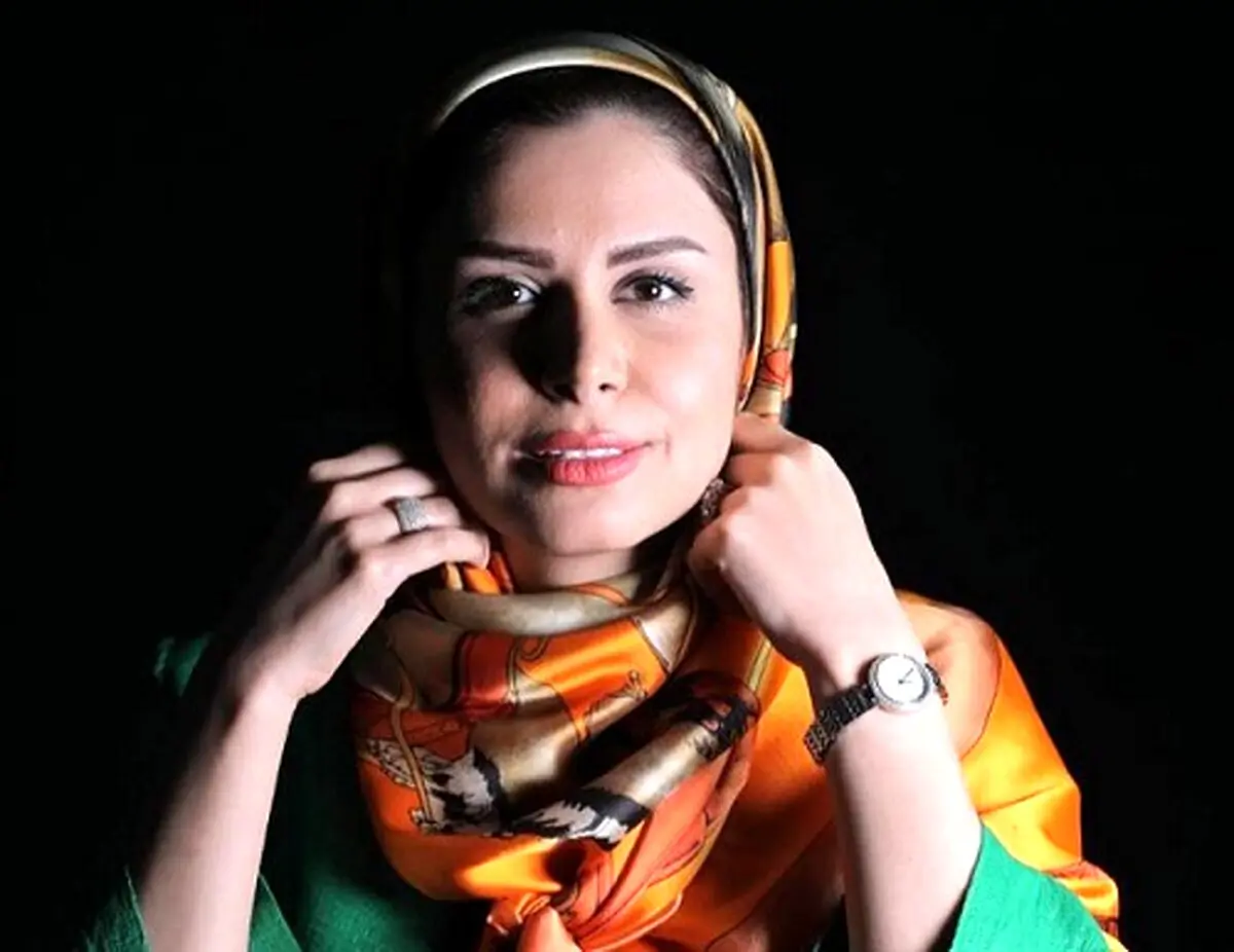 ذوق‌زدگی نجمه جودکی از نامزدی در جشن حافظ/عکس