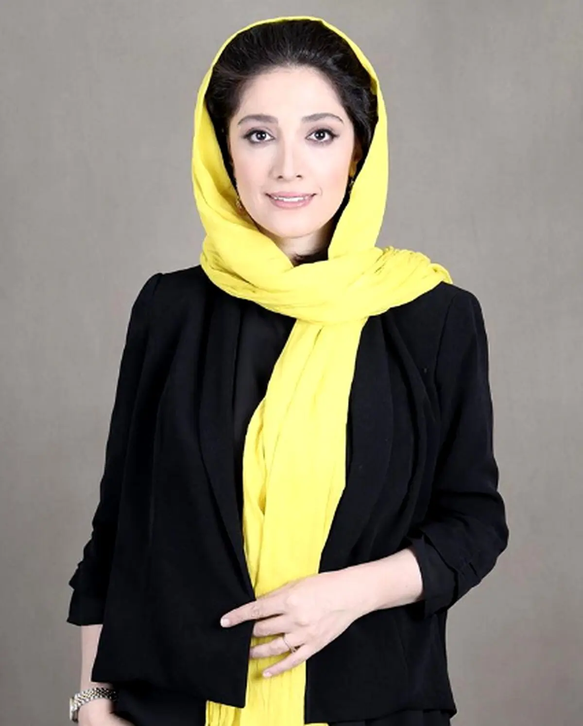 تیپ ساده و شیک مینا ساداتی/عکس