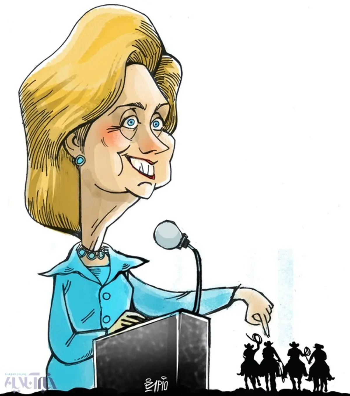 کاریکاتور/ دیپلماسی گاوچرانی!