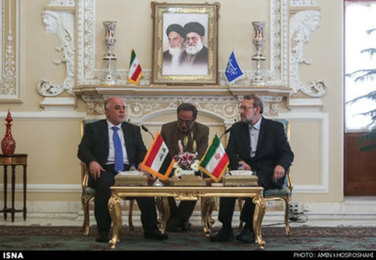 دیدار نخست وزیر عراق با رییس مجلس شورای اسلامی به روایت تصویر