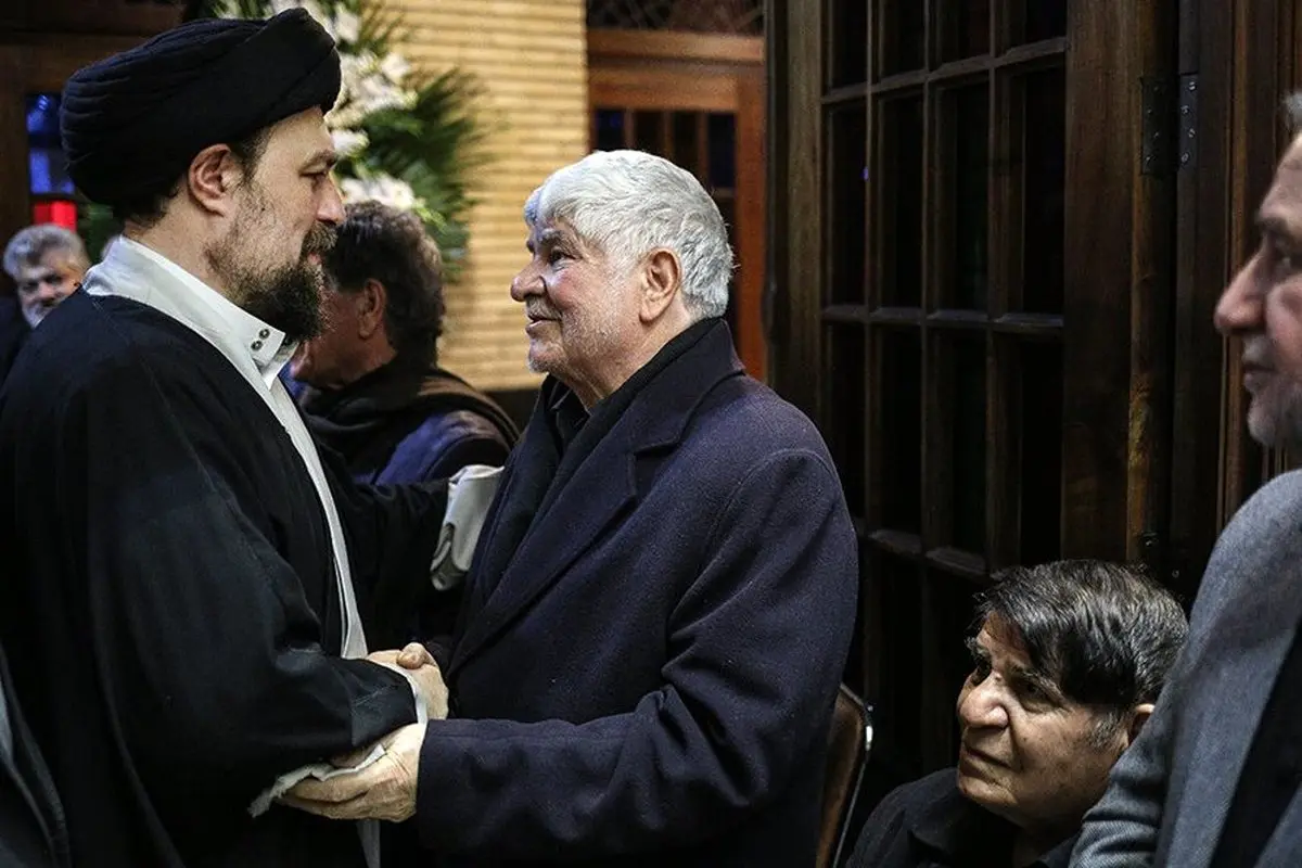 تصاویر: مراسم ختم خواهر هاشمی رفسنجانی