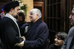 تصاویر: مراسم ختم خواهر هاشمی رفسنجانی