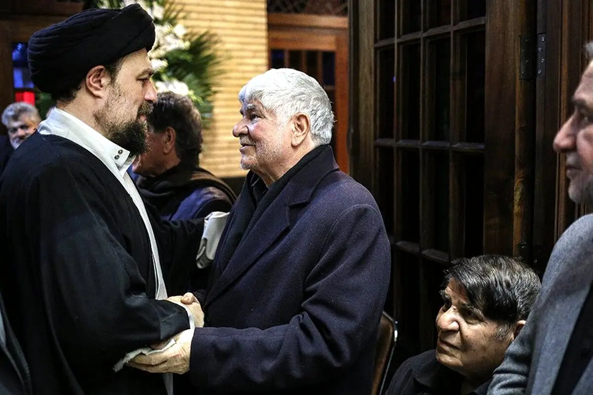 تصاویر: مراسم ختم خواهر هاشمی رفسنجانی